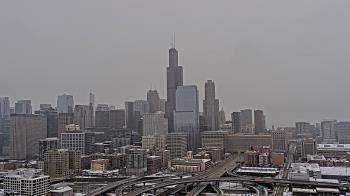 Weather camera view of UIC - University of Illinois Chicago.