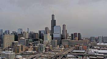 Weather camera view of UIC - University of Illinois Chicago.