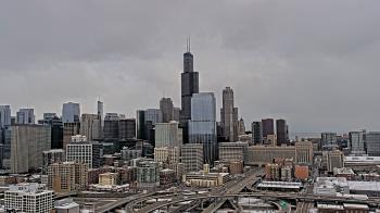 Weather camera view of UIC - University of Illinois Chicago.
