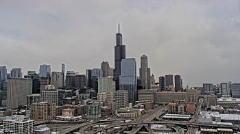 Weather camera view of UIC - University of Illinois Chicago.