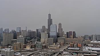 Weather camera view of UIC - University of Illinois Chicago.