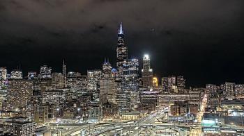 Weather camera view of UIC - University of Illinois Chicago.