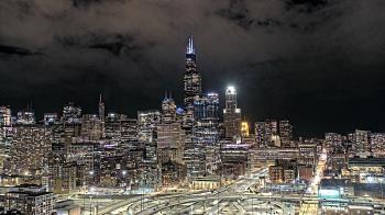 Weather camera view of UIC - University of Illinois Chicago.