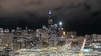 Weather camera view of UIC - University of Illinois Chicago.