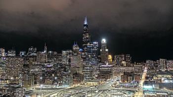 Weather camera view of UIC - University of Illinois Chicago.