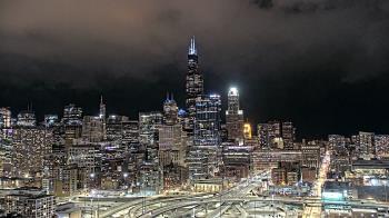 Weather camera view of UIC - University of Illinois Chicago.