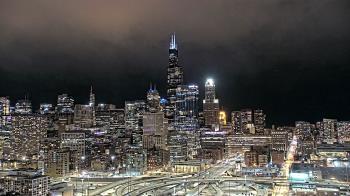 Weather camera view of UIC - University of Illinois Chicago.