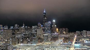 Weather camera view of UIC - University of Illinois Chicago.