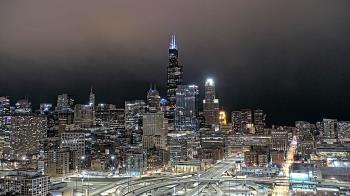 Weather camera view of UIC - University of Illinois Chicago.