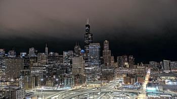 Weather camera view of UIC - University of Illinois Chicago.