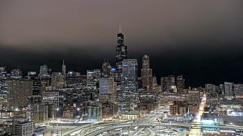 Weather camera view of UIC - University of Illinois Chicago.