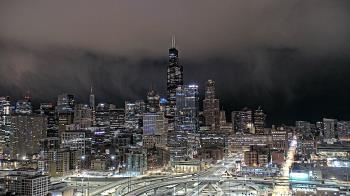 Weather camera view of UIC - University of Illinois Chicago.