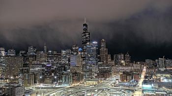 Weather camera view of UIC - University of Illinois Chicago.