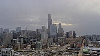 Weather camera view of UIC - University of Illinois Chicago.