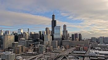 Weather camera view of UIC - University of Illinois Chicago.