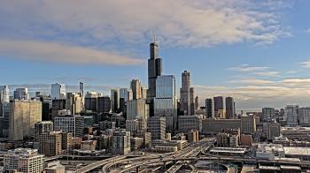 Weather camera view of UIC - University of Illinois Chicago.