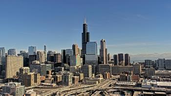 Weather camera view of UIC - University of Illinois Chicago.
