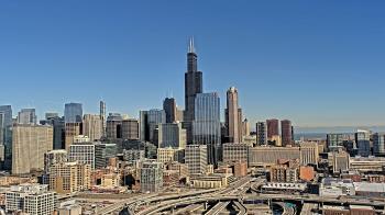 Weather camera view of UIC - University of Illinois Chicago.