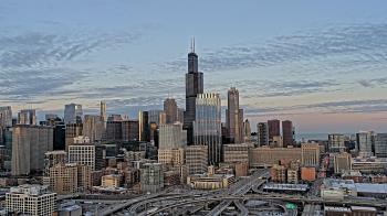 Weather camera view of UIC - University of Illinois Chicago.