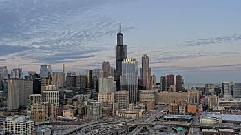 Weather camera view of UIC - University of Illinois Chicago.