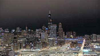 Weather camera view of UIC - University of Illinois Chicago.
