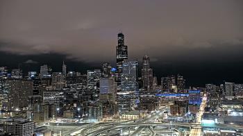 Weather camera view of UIC - University of Illinois Chicago.