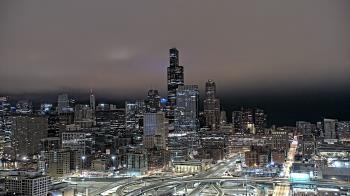 Weather camera view of UIC - University of Illinois Chicago.