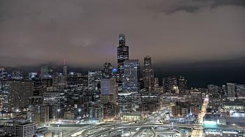 Weather camera view of UIC - University of Illinois Chicago.