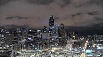 Weather camera view of UIC - University of Illinois Chicago.