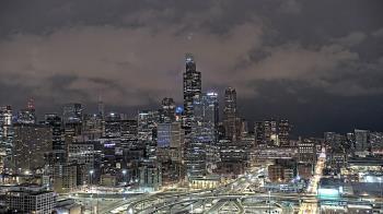 Weather camera view of UIC - University of Illinois Chicago.