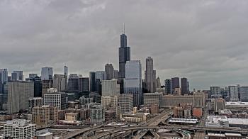 Weather camera view of UIC - University of Illinois Chicago.
