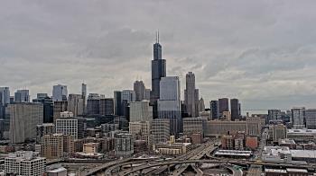 Weather camera view of UIC - University of Illinois Chicago.