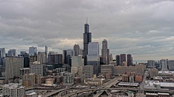 Weather camera view of UIC - University of Illinois Chicago.