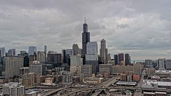 Weather camera view of UIC - University of Illinois Chicago.