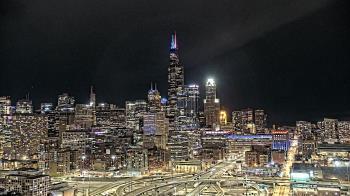 Weather camera view of UIC - University of Illinois Chicago.