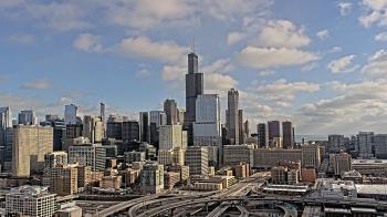 Weather camera view of UIC - University of Illinois Chicago.