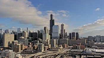 Weather camera view of UIC - University of Illinois Chicago.