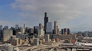 Weather camera view of UIC - University of Illinois Chicago.