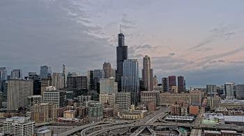 Weather camera view of UIC - University of Illinois Chicago.