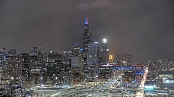 Weather camera view of UIC - University of Illinois Chicago.