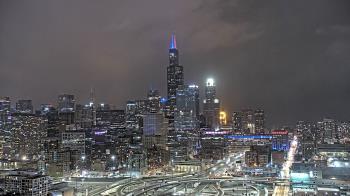 Weather camera view of UIC - University of Illinois Chicago.