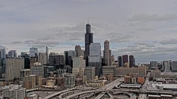 Weather camera view of UIC - University of Illinois Chicago.
