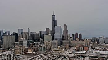 Weather camera view of UIC - University of Illinois Chicago.