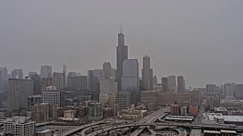 Weather camera view of UIC - University of Illinois Chicago.
