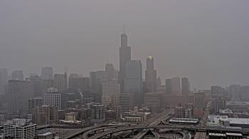 Weather camera view of UIC - University of Illinois Chicago.