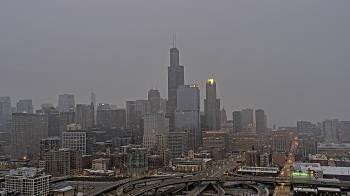 Weather camera view of UIC - University of Illinois Chicago.