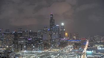 Weather camera view of UIC - University of Illinois Chicago.