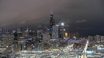 Weather camera view of UIC - University of Illinois Chicago.