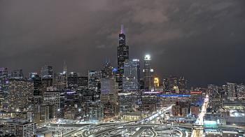 Weather camera view of UIC - University of Illinois Chicago.