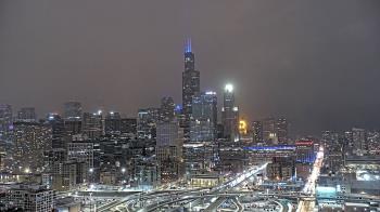 Weather camera view of UIC - University of Illinois Chicago.